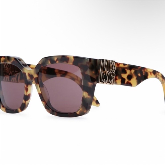Dior Brown Tortoise Sunglasses - Picture 3 of 9